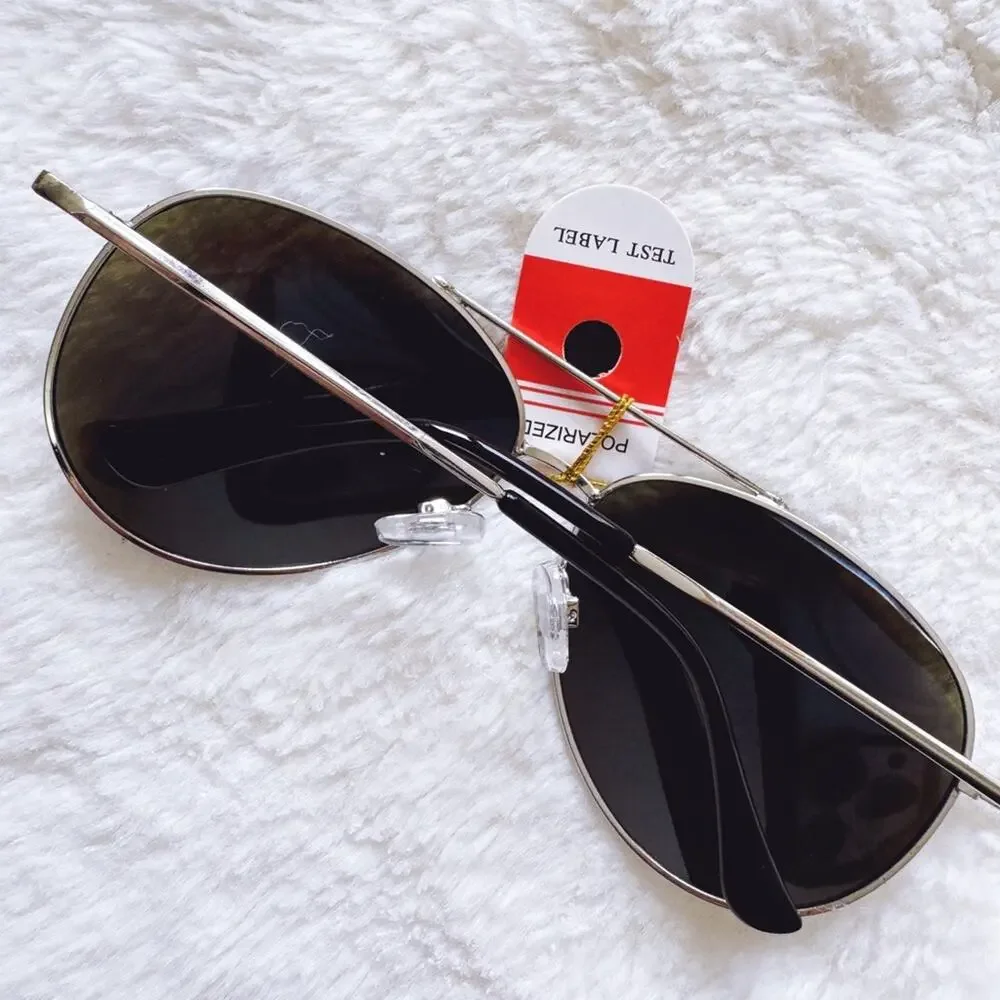 Felix Blue w/Silver Rim Mirrored Sunglasses